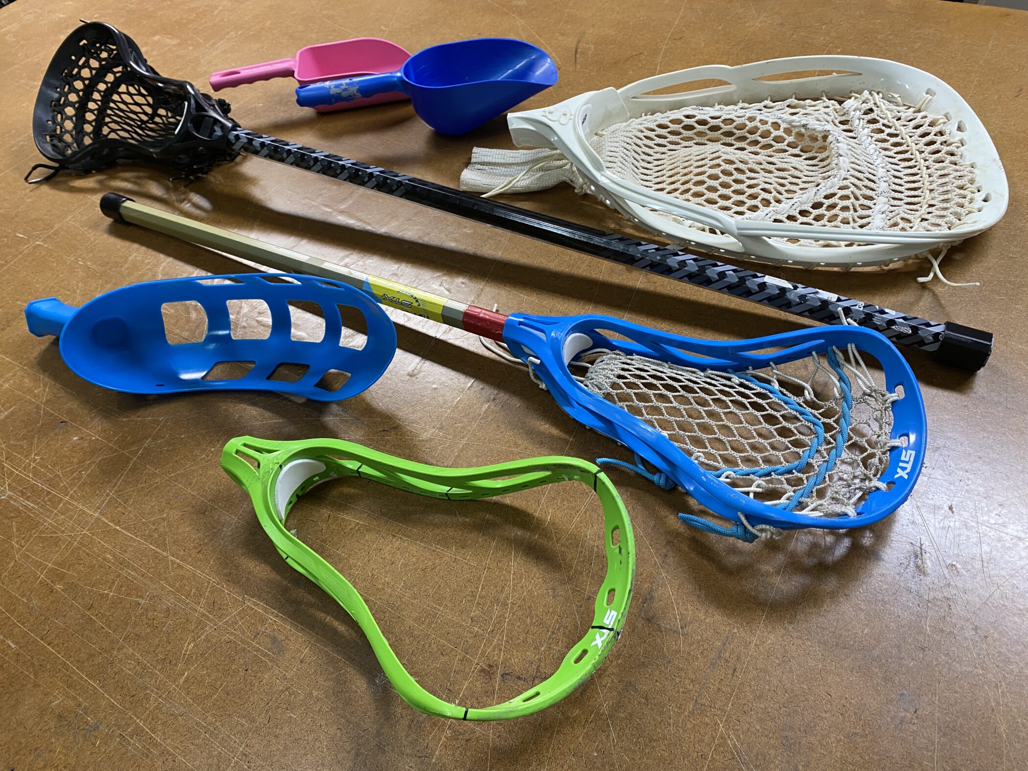 Inspiration using Lacrosse baskets